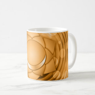 Gult Guld Chakra Zen Yoga Namaste Personalize Kaffemugg
