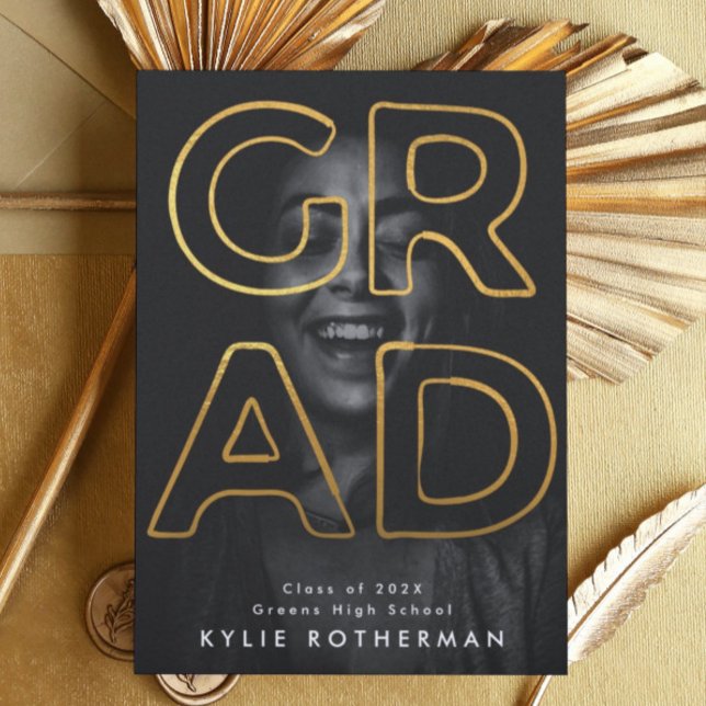 GULT GULD LINE HOLLOW GRAD Contemporary Photo Meddelande (Skapare uppladdad)