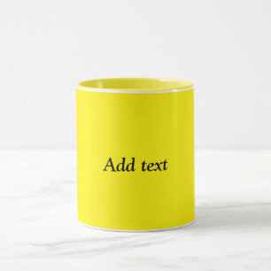 Gult-gult, solskensmall mugg