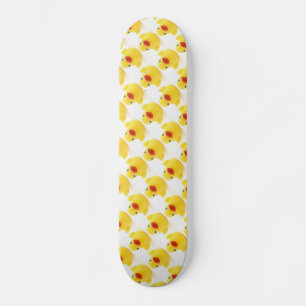 Gult Gummi Ankor Skateboard Bräda 19,5 Cm