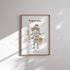 Gult hårflicka, Guds pansar Poster