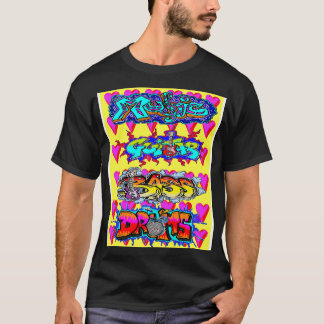 Gult Heart Graffiti by LowEndGraphics T Shirt