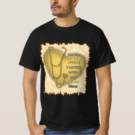 Gult Heart ObGyn Nurse T Shirt