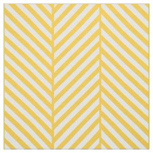 Gult Herringbone Large Tyg