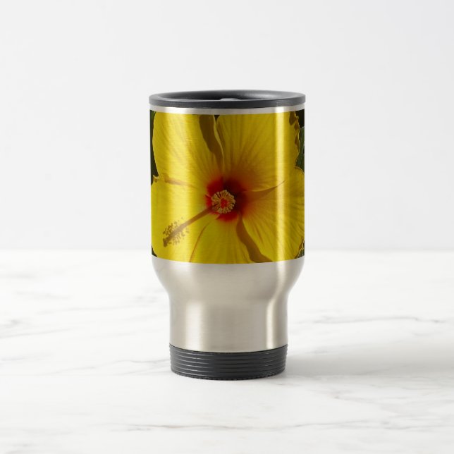 Gult Hibiscus Flower Resemugg (Center)
