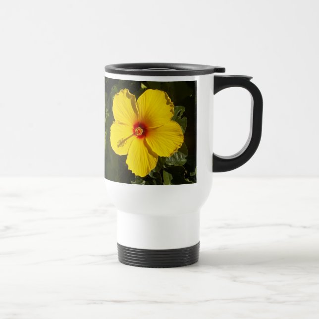 Gult Hibiscus Flower Resemugg (Höger)