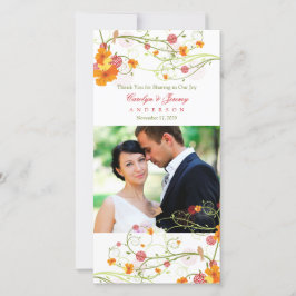 Gult Hibiscus och Sväljer fotfoto för Blommigt Brö Tack Kort