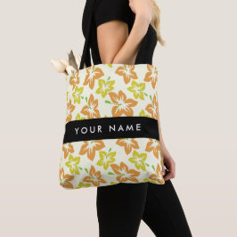 Gult Hibiscus, Orange Hibiscus, ditt namn Tygkasse