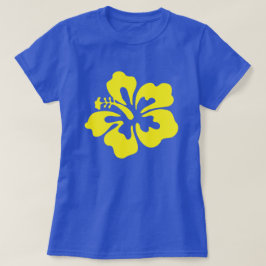 Gult Hibiscus T Shirt