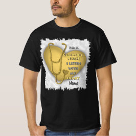 Gult Hjärtat Geripediatriska sjuksköterska T Shirt