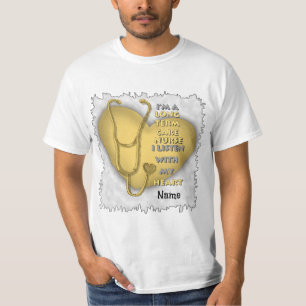 Gult Hjärtsjukdom T Shirt