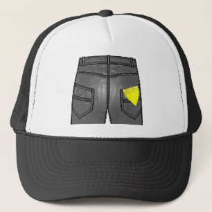 Gult Höger Hanky Truckerkeps