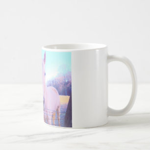 Gult Horse and Red Heart Kaffemugg