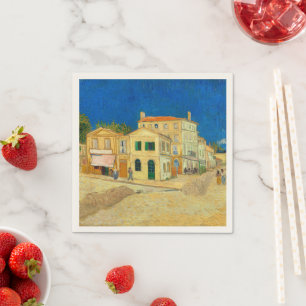 Gult House av Vincent Van Gogh Pappersservett