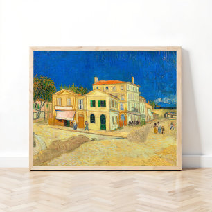 Gult House av Vincent Van Gogh Poster