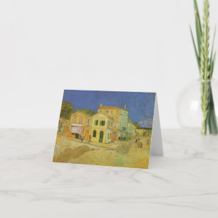 Gult House (F464) Van Gogh Fine Art Kort