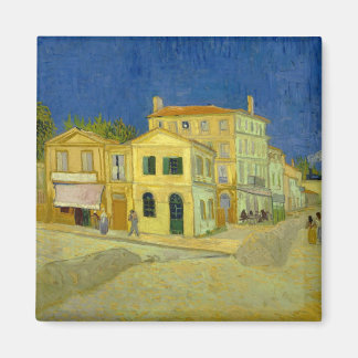 Gult House (F464) Van Gogh Fine Art Magnet
