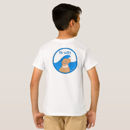 Gult Hund BE Salty Kids" T Shirt