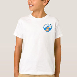 Gult Hund BE Salty Kids" T Shirt