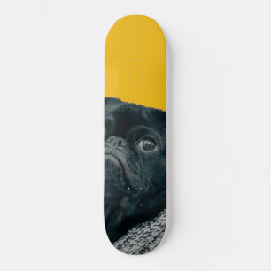 gult hund mini skateboard bräda 18,5 cm