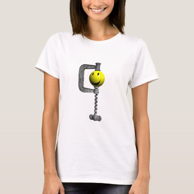 gult huvud som fångas i en vice tee shirt (Framsida)