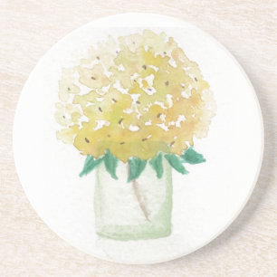 Gult Hydrangea Underlägg