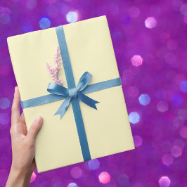 Gult i fast Färg Presentpapper