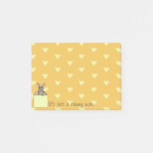 gult i lådan post-it block