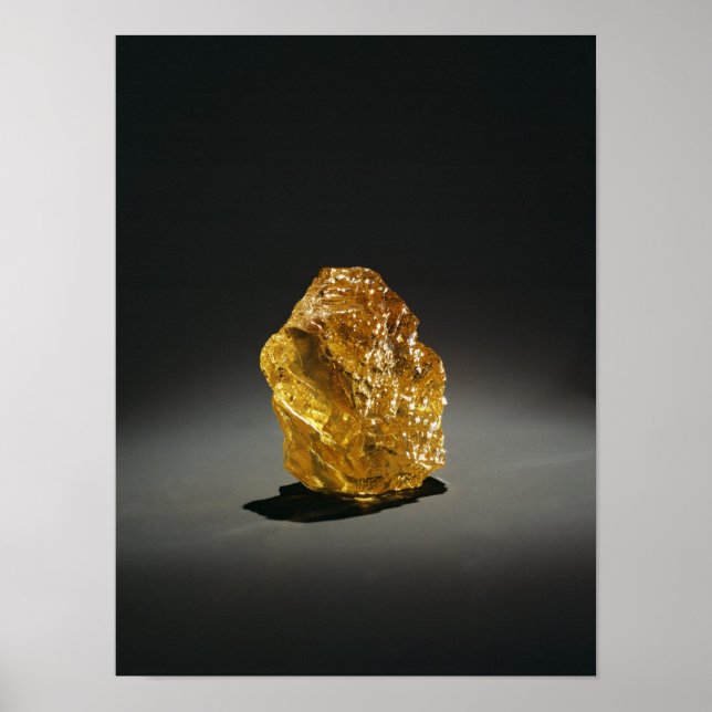 Gult i obearbetad form poster (Framsidan)