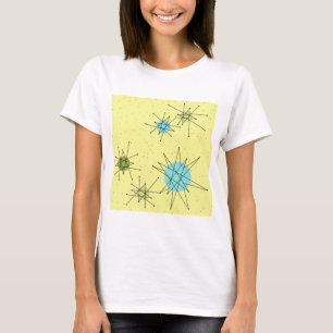 Gult Iconic Atomic Starbursts T-Shirt