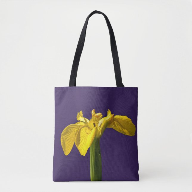 Gult Iris Tygkasse (Framsida)