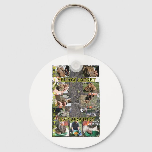 Gult Jacka Nyckelring (Framsida)