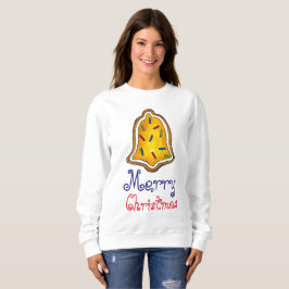 Gult jul Bell Cookie Ugly Helgdag Sweater T Shirt