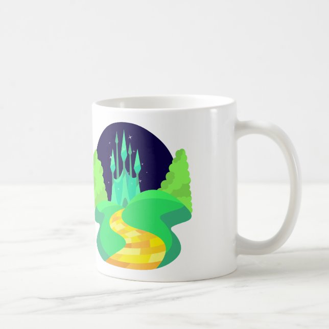 gult kaffemugg (Höger)