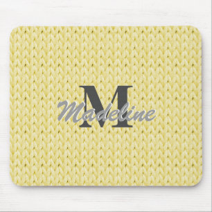 Gult Kitting Mouse Pad-Personlig Musmatta
