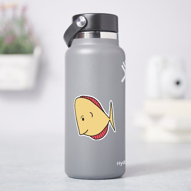 Gult Klistermärken (HydroFlask)