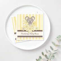 Gult Koala Birthday/Gender Neutral Baby Shower