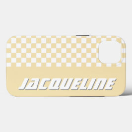 Gult Kontrollerad Mönster