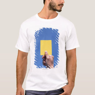 Gult kort t shirt