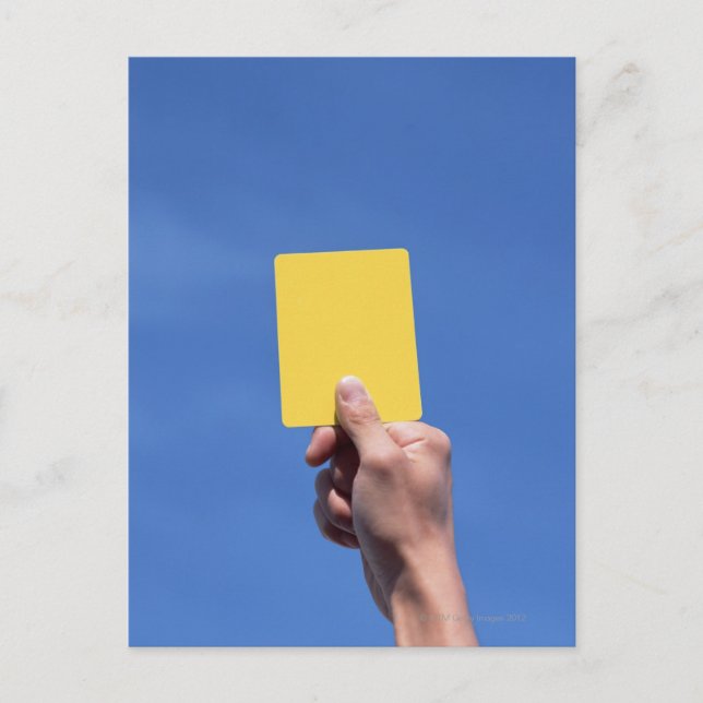 Gult-kort Vykort (Framsida)
