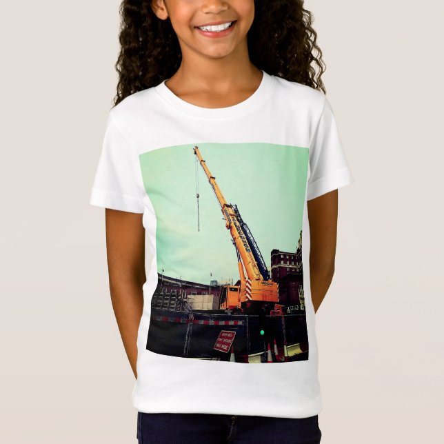 Gult kran t shirt (Framsida)