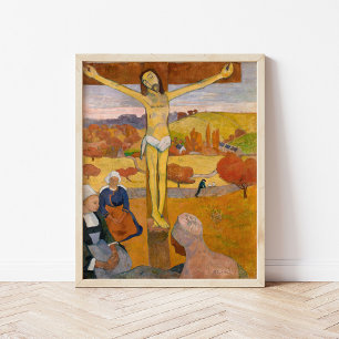 Gult Kristus Paul Gauguin Poster