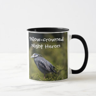Gult-kronad Natten Heron Mugg