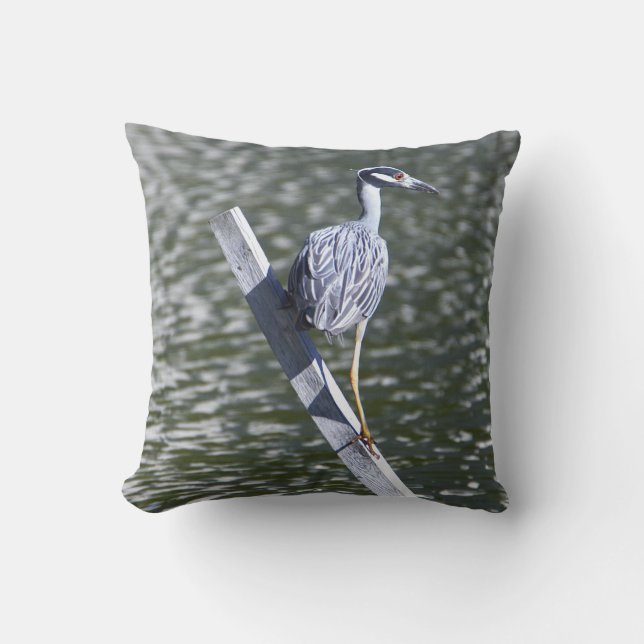 Gult-kronad Nattpillow Kudde (Framsida)