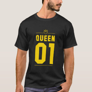 Gult Kung och drottning 01 T Shirt