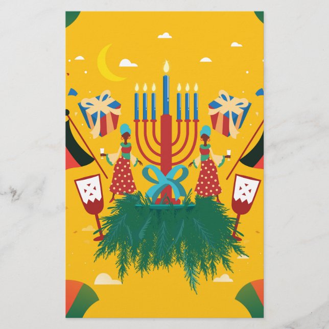 gult Kwanzaa (Framsida)