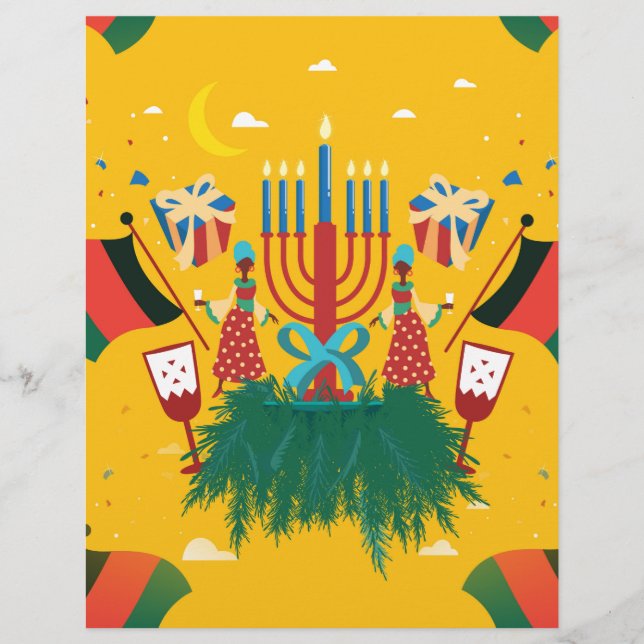 gult Kwanzaa (Framsida)