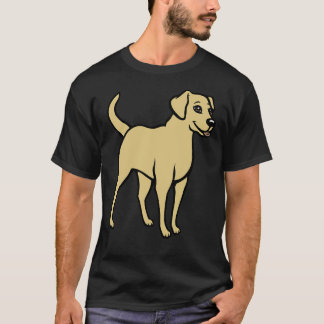 Gult Labour Retriever 334 T Shirt