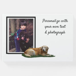 Gult Labrador Blandras Guest Bok