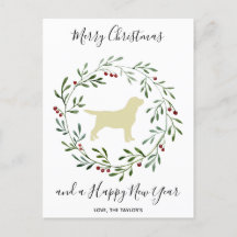 Gult Labrador God jul Labrador Retriever